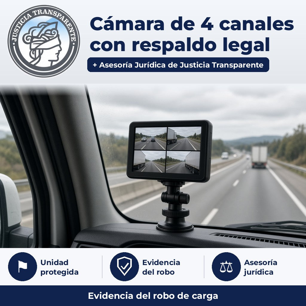 Justicia Transparente - dispositivo con respaldo legal