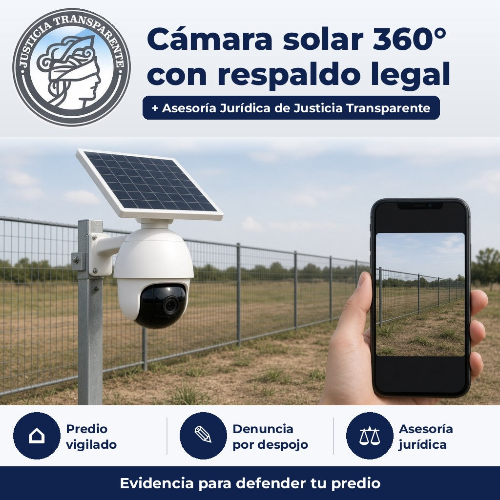 Justicia Transparente - dispositivo con respaldo legal