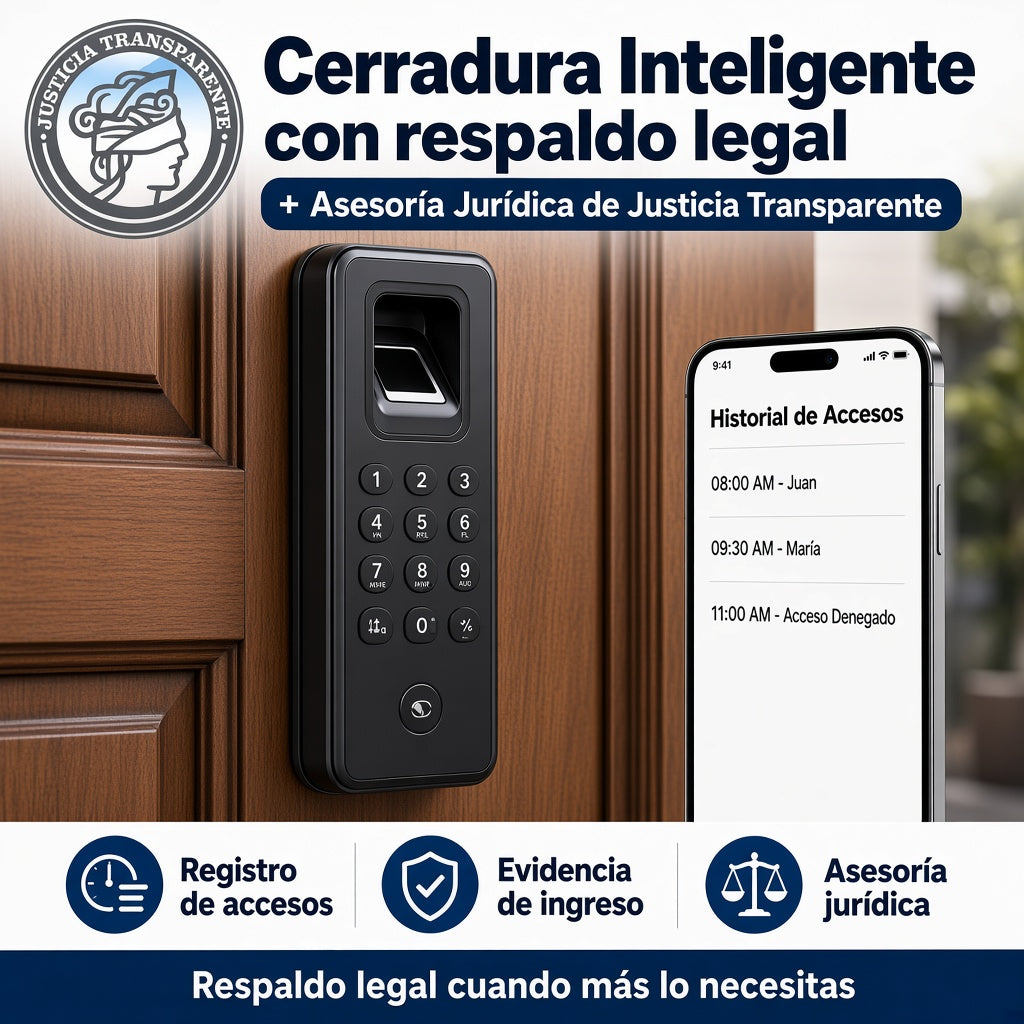 Justicia Transparente - dispositivo con respaldo legal