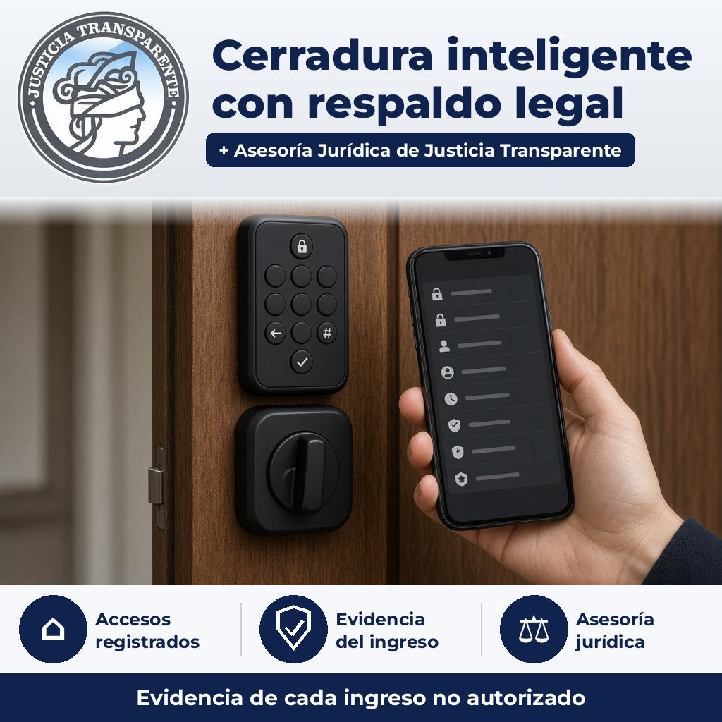 Justicia Transparente - dispositivo con respaldo legal