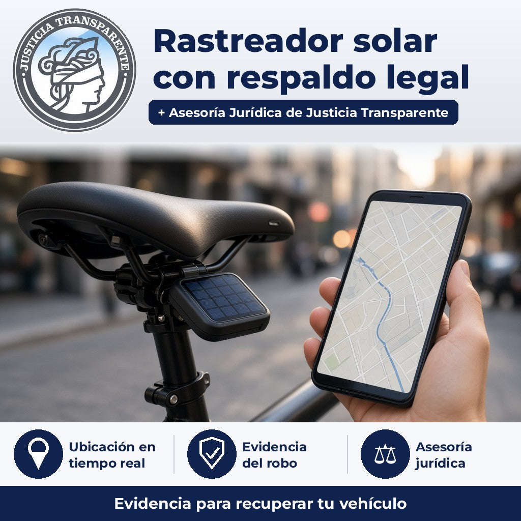 Justicia Transparente - dispositivo con respaldo legal