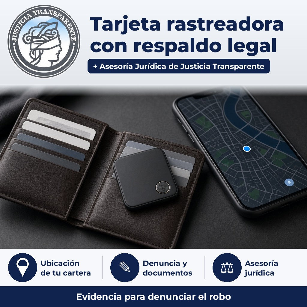 Justicia Transparente - dispositivo con respaldo legal