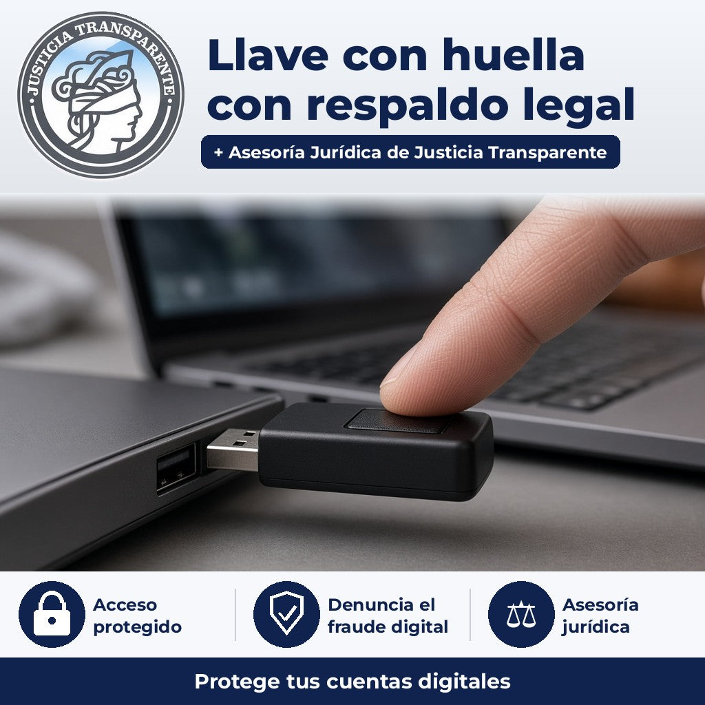 Justicia Transparente - dispositivo con respaldo legal