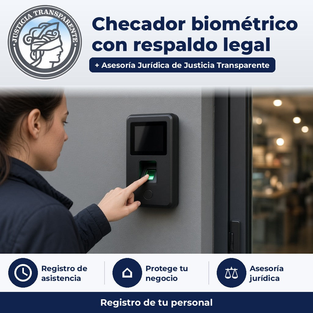 Justicia Transparente - dispositivo con respaldo legal