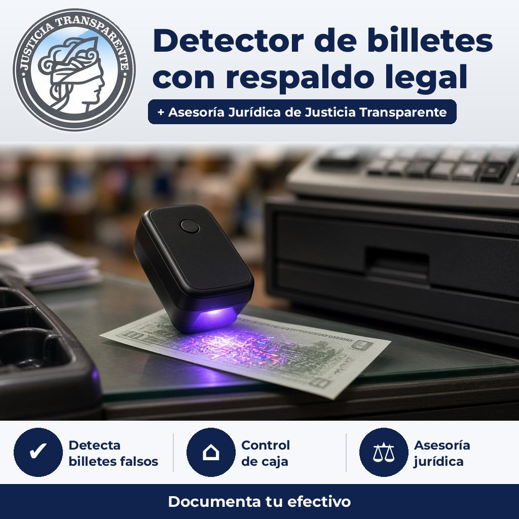Justicia Transparente - dispositivo con respaldo legal