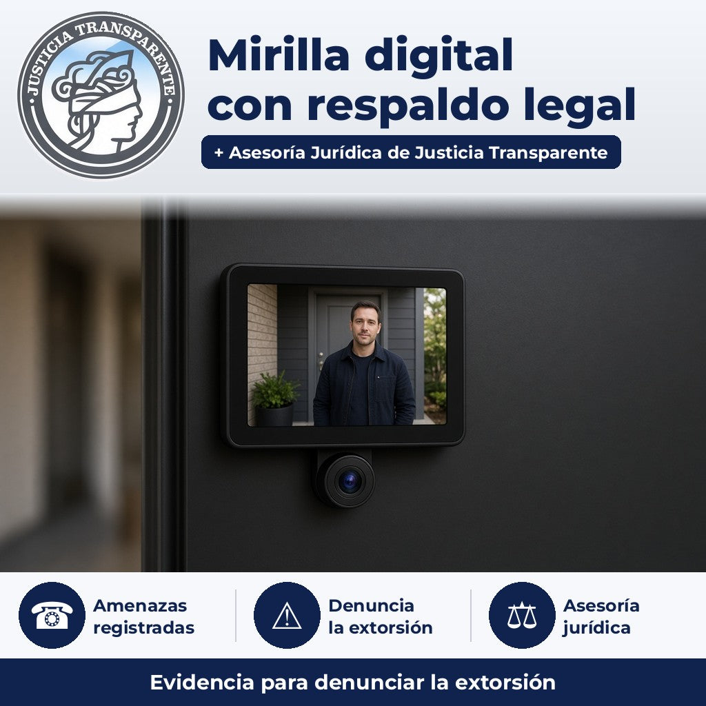 Justicia Transparente - dispositivo con respaldo legal