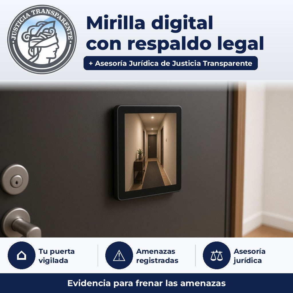 Justicia Transparente - dispositivo con respaldo legal