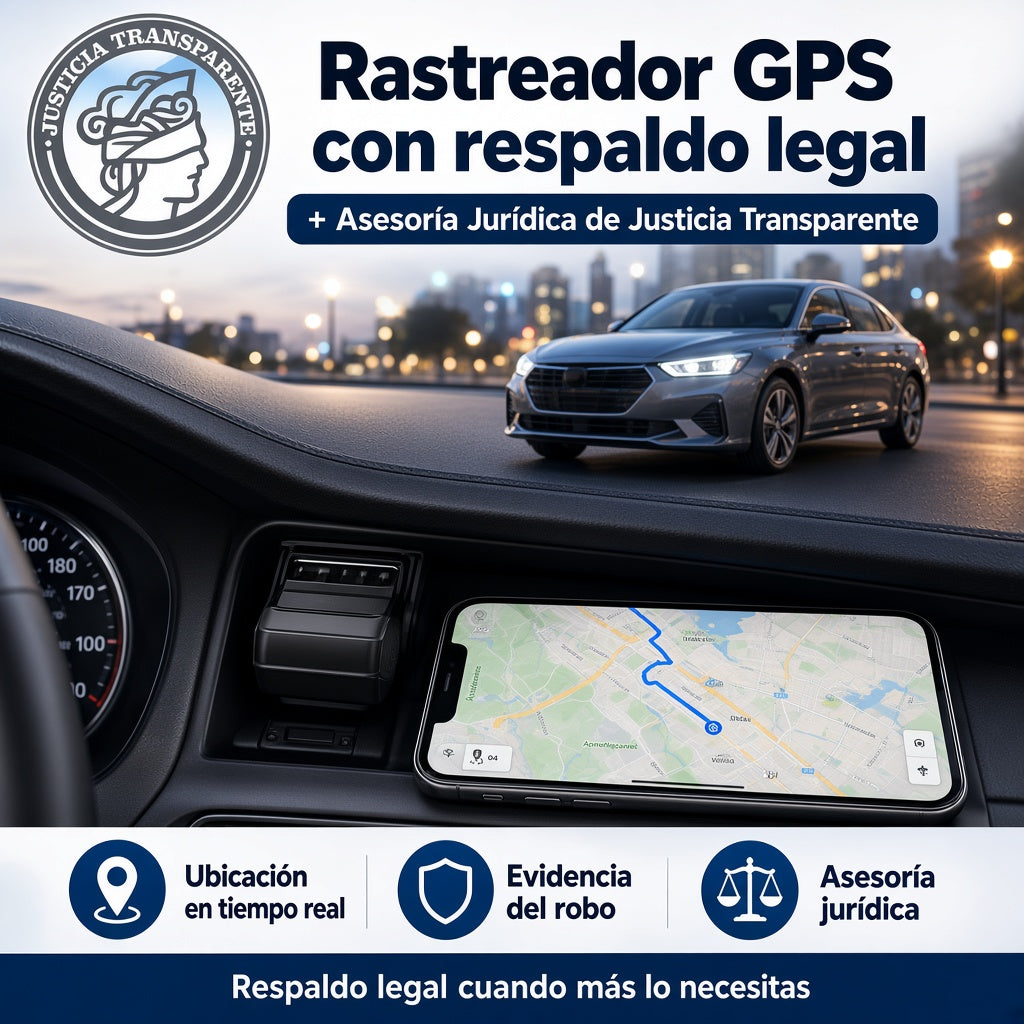 Justicia Transparente - dispositivo con respaldo legal