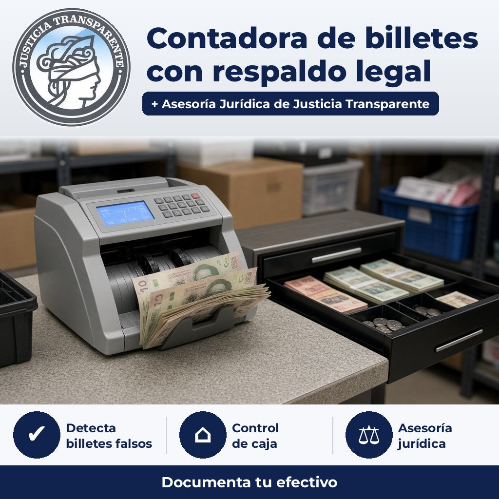 Justicia Transparente - dispositivo con respaldo legal