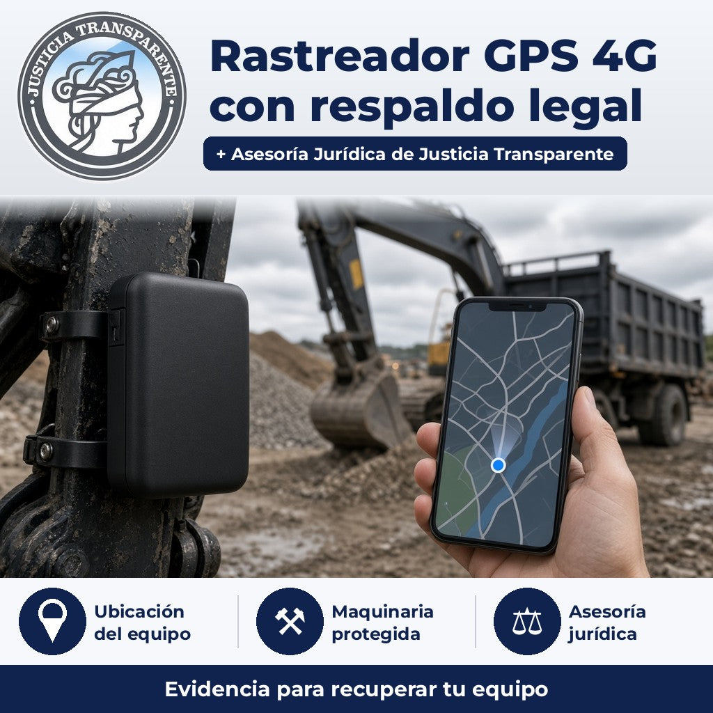 Justicia Transparente - dispositivo con respaldo legal