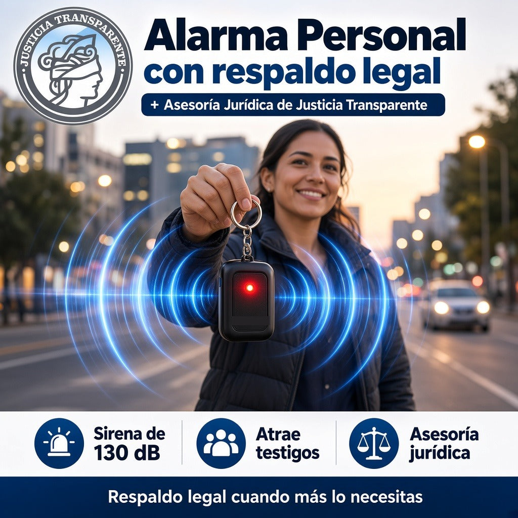 Justicia Transparente - dispositivo con respaldo legal