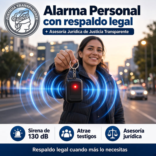 Justicia Transparente - dispositivo con respaldo legal