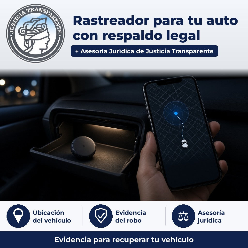 Justicia Transparente - dispositivo con respaldo legal