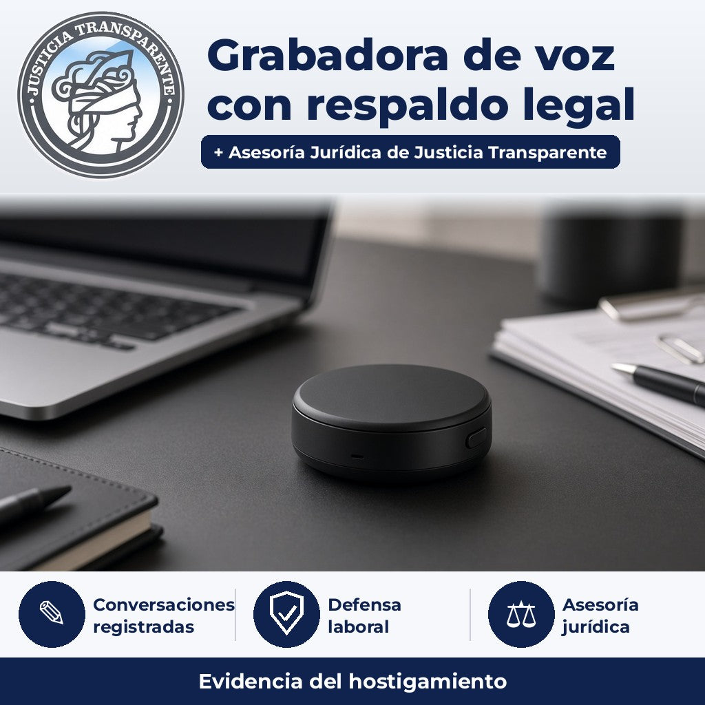 Justicia Transparente - dispositivo con respaldo legal