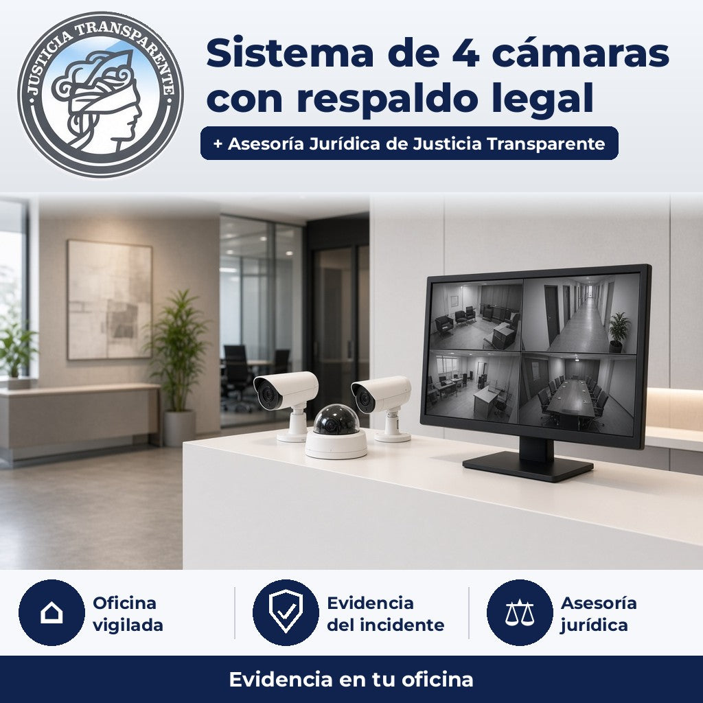 Justicia Transparente - dispositivo con respaldo legal