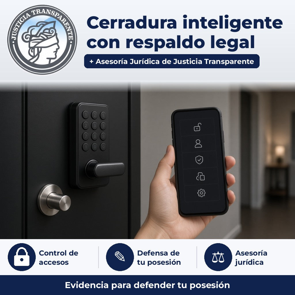 Justicia Transparente - dispositivo con respaldo legal