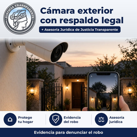 Justicia Transparente - dispositivo con respaldo legal