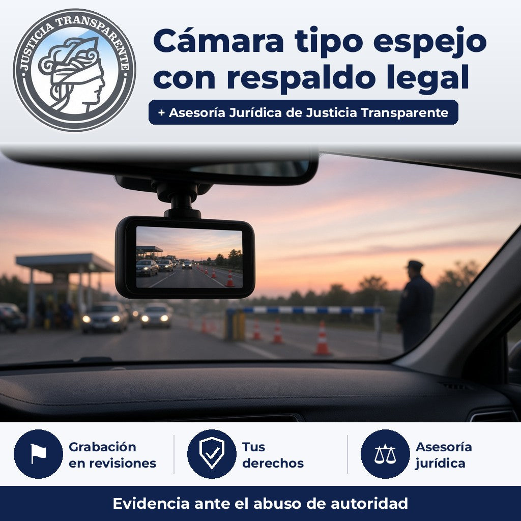 Justicia Transparente - dispositivo con respaldo legal