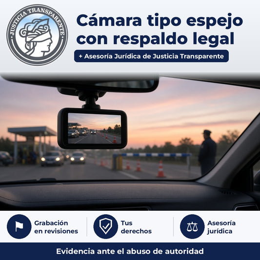Justicia Transparente - dispositivo con respaldo legal