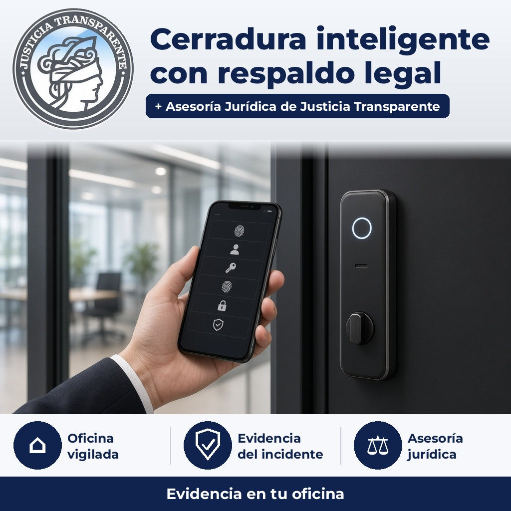 Justicia Transparente - dispositivo con respaldo legal