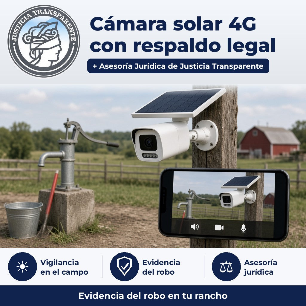 Justicia Transparente - dispositivo con respaldo legal
