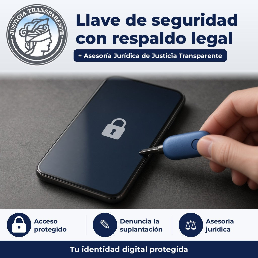 Justicia Transparente - dispositivo con respaldo legal