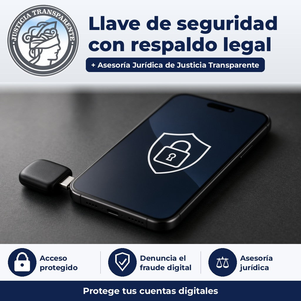 Justicia Transparente - dispositivo con respaldo legal